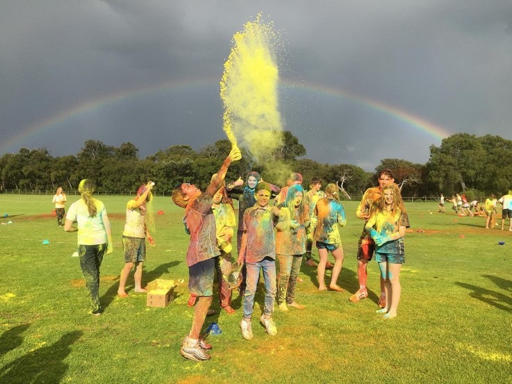 school grant colour run